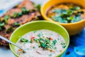 Indian curry catering food