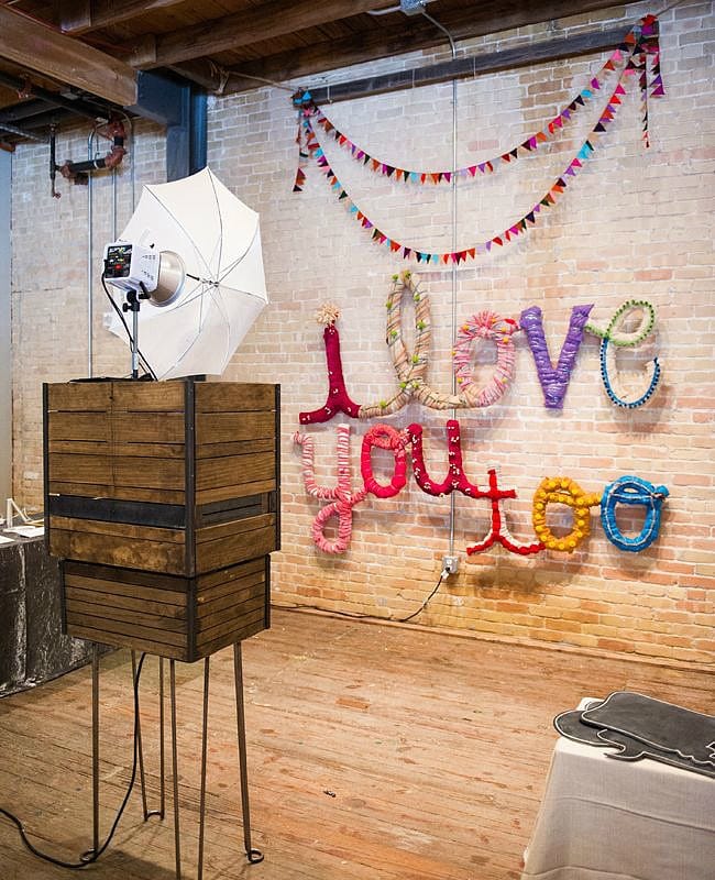 wedding photo booth